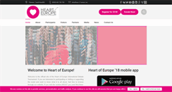 Desktop Screenshot of heart-of-europe.org